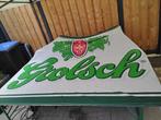 gebruikte grote grolsch vlag 200 x 300 cm., Verzamelen, Biermerken, Ophalen of Verzenden, Gebruikt, Reclamebord, Plaat of Schild