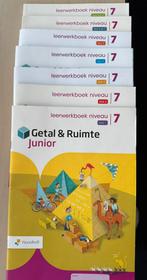 Getal en Ruimte Junior niveau werkboeken gr 7, Ophalen of Verzenden, Zo goed als nieuw, Overige niveaus