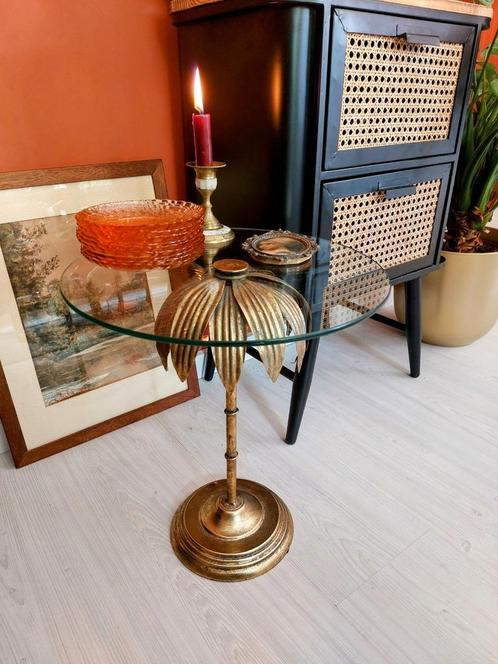 Bijzettafel Etagère Palmboom, Huis en Inrichting, Woonaccessoires | Etagères, Zo goed als nieuw, Ophalen