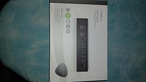 Nedis HDMI Switch 4x1 - Schakel tussen 4 HDMI bronnen, Audio, Tv en Foto, Converters, Gebruikt, Ophalen of Verzenden
