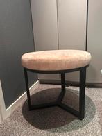 Nieuwe Poef / Salontafel - Ø50cm rond zwart, Ophalen, Rond, Nieuw, Stof