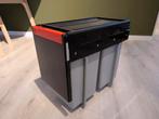 Inbouwprullenbak, Huis en Inrichting, Woonaccessoires | Prullenbakken, Ophalen, Kunststof, 40 liter of meer, Zo goed als nieuw