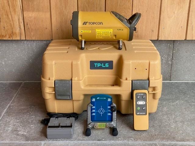 Rioollaser/lijnlaser Topcon TP-L6WG "GROENE STRAAL" (ZGAN), Doe-het-zelf en Verbouw, Gereedschap | Overige machines, Nieuw, Ophalen of Verzenden