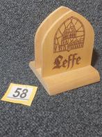 Leffe Bierviltjes Houder Hout, Gebruikt, Ophalen of Verzenden, Bruin, Minder dan 25 cm