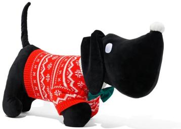 Leuke HEMA takkie kerst knuffel hond tekkel beschikbaar voor biedingen