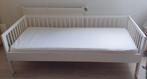 Ikea peuterbed eventueel met bedhekje, Kinderen en Baby's, Kinderkamer | Bedden, Ophalen, Gebruikt, 70 tot 85 cm, 140 tot 160 cm