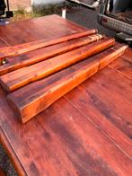 Grote eiken tafel, Ophalen, Gebruikt, 200 cm of meer, 50 tot 100 cm
