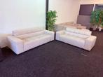 MAGAZIJN OPRUIMING. 4+3 zit., Nieuw, Ophalen of Verzenden, Rechte bank, Minder dan 150 cm