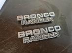 2x Embleem Ford Bronco 1978/1979 tbv spatbord, Ophalen of Verzenden, Nieuw, Ford