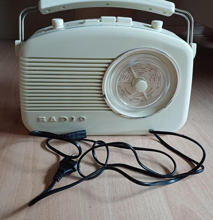 Retro radio, Audio, Tv en Foto, Radio's, Zo goed als nieuw, Radio, Ophalen