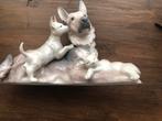 Lladro No. 6454 Duitse herder met puppy's, Verzamelen, Beelden en Beeldjes, Ophalen of Verzenden, Zo goed als nieuw, Dier