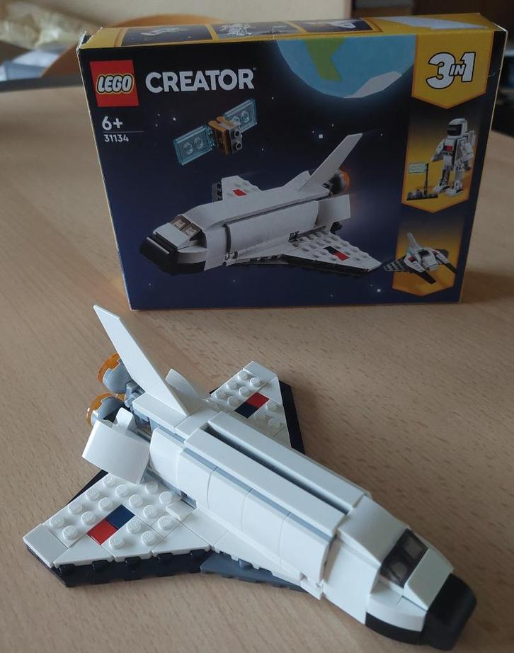 Lego 3-in-1 31134 Space Shuttle! Z.G.A.N.!, Kinderen en Baby's, Speelgoed | Duplo en Lego, Zo goed als nieuw, Lego, Complete set
