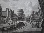 Gravure De Vismarkt te Leeuwarden, KF Bendorp 1793, Antiek en Kunst, Kunst | Etsen en Gravures, Verzenden