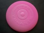 1× FRISBEE rond Disco Volante roze 22 x 2,6 cm. hard Plastic, Ophalen of Verzenden, Zo goed als nieuw