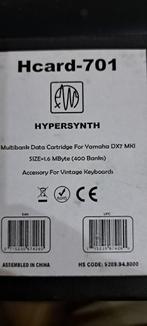 HYPERSYNTH Hcard-701 REV2, Muziek en Instrumenten, Ophalen of Verzenden, Zo goed als nieuw, Overige aantallen, Overige merken