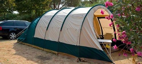 Tunnel tent (Obelink) met toebehoren, Caravans en Kamperen, Tenten, tot en met 6, Gebruikt, Ophalen