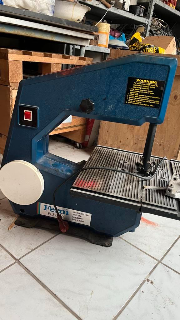 Ferm FLZ 360 Lintzaagmachine, Doe-het-zelf en Verbouw, Gereedschap | Zaagmachines, Gebruikt, Lintzaag, Minder dan 600 watt, 30 tot 70 mm