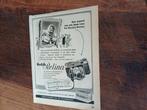 Advertentie van Kodak Retina camera 1952, Ophalen of Verzenden, 1940 tot 1960, Fototoestel