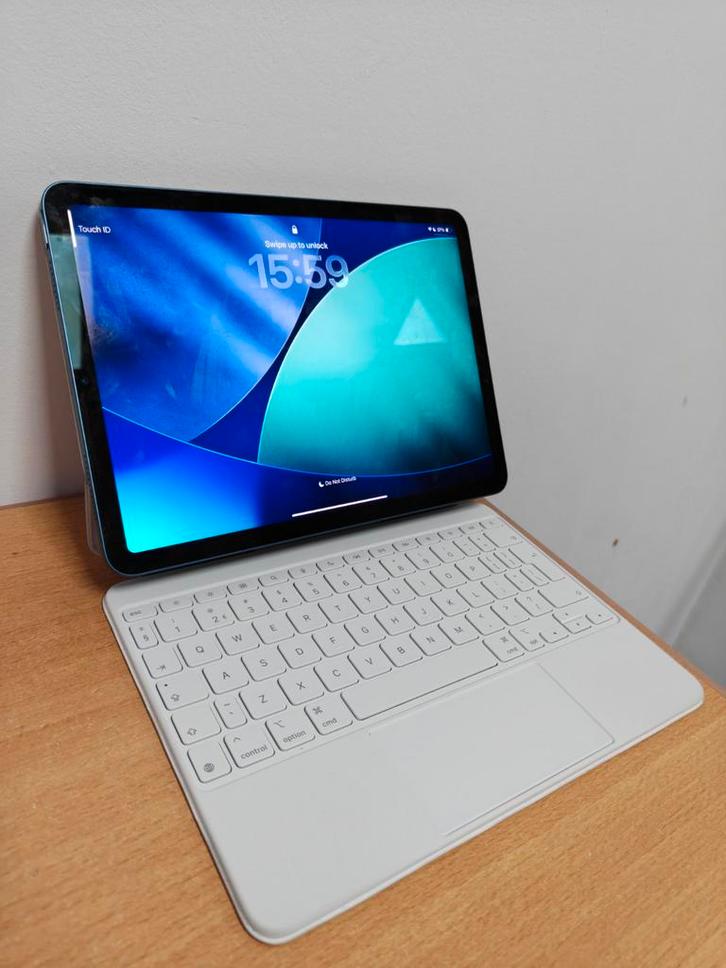 iPad Air (5th Gen) 2022 M1 - 64 GB - Uitstekende staat, Computers en Software, Apple iPads, Zo goed als nieuw, Apple iPad Air