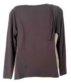 Juffrouw Jansen bruine top maat L, Bruin, Maat 42/44 (L), Ophalen of Verzenden, Zo goed als nieuw