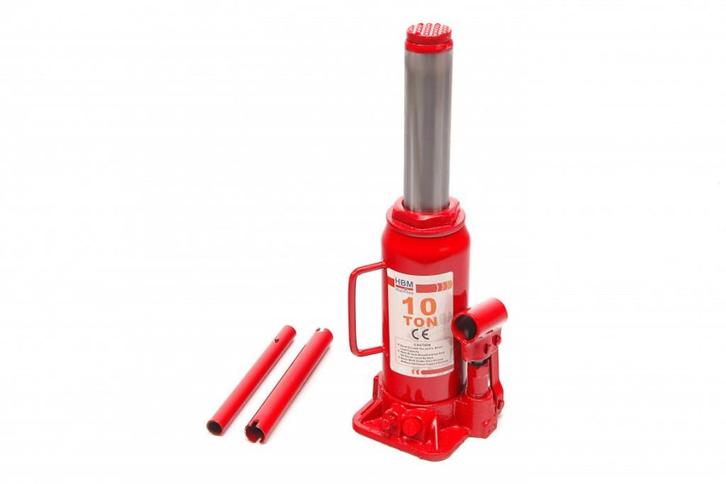 HBM potkrik 10 Ton | GEREEDSCHAPSPECIALIST NL, Auto diversen, Krikken, Zo goed als nieuw, Potkrik, Hydraulisch, Ophalen of Verzenden