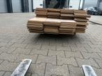 38 m2 eiken multivloer 22 cm breed  18 mm dik top 5 mm, Gebruikt, 2e habds product geen info bekend, 2e habds product geen info bekend