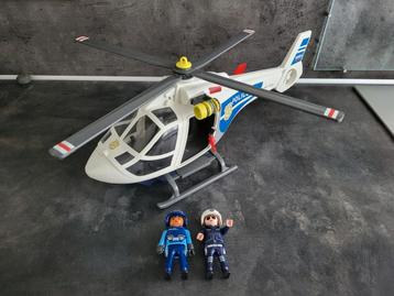 Playmobil politiehelikopter met licht