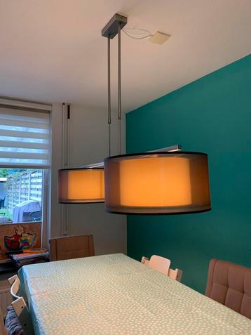 Lights & Living hanglamp bruin/taupe beschikbaar voor biedingen