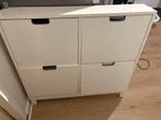 Stall Schoenenkast Wit 4 Vakken, Huis en Inrichting, Ophalen, Gebruikt