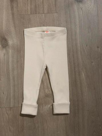 HEMA - Crème Rib Legging | Maat 74/80 beschikbaar voor biedingen