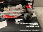 ✅ Lewis Hamilton 1:43 Showcar 2012 Mclaren Mercedes MP4-27, Ophalen of Verzenden, Nieuw, Formule 1