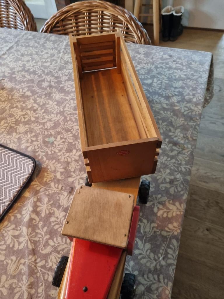 Houten Speelgoed Truck, Kinderen en Baby's, Speelgoed | Houten speelgoed, Ophalen of Verzenden, Gebruikt