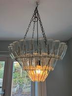 Leitmotiv melkflessen lamp - Ø 60 cm, design Bonne Platt, Ophalen, Gebruikt, Glas, 50 tot 75 cm