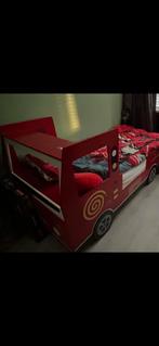 Brandweer Kinderbed, Kinderen en Baby's, Kinderkamer | Bedden, Gebruikt, 70 tot 85 cm, Lattenbodem, 140 tot 160 cm