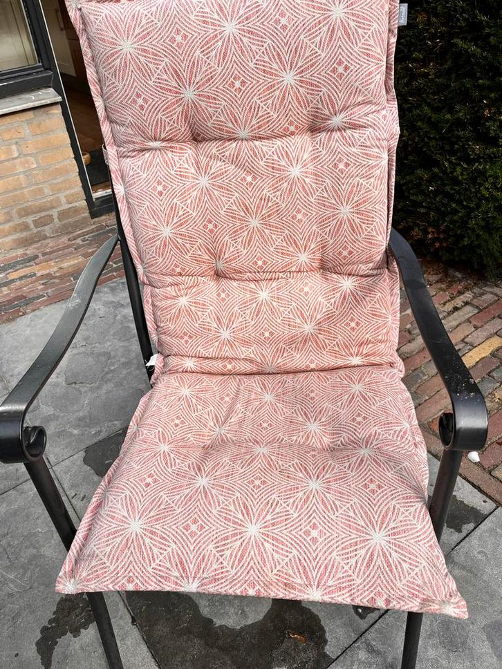 4 Tuinstoel Kussens - Hartman, Tuin en Terras, Tuinstoelen, Zo goed als nieuw, Overige materialen, Ophalen of Verzenden