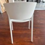 10 witte stoelen, Huis en Inrichting, Stoelen, Ophalen, Kunststof, Gebruikt, Wit