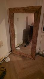 Teak Houten Spiegel - 150cm Hoog, Huis en Inrichting, Woonaccessoires | Spiegels, Ophalen, Gebruikt, 100 tot 125 cm, 150 tot 200 cm