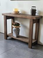 Unieke muurtafel Handgemaakt, Huis en Inrichting, Tafels | Sidetables, Ophalen, Rond, 25 tot 50 cm, Nieuw