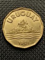 20 centesimos munt uit 1981 Uruguay, Ophalen of Verzenden, Zuid-Amerika, Losse munt