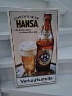 Emaille bord Hansa, Ophalen of Verzenden, Zo goed als nieuw, Reclamebord