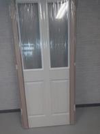 Deur met glas, Doe-het-zelf en Verbouw, Deuren en Horren, Ophalen, 80 tot 100 cm, Binnendeur, Nieuw