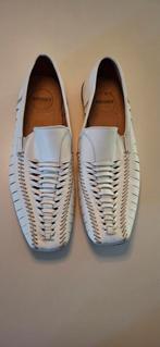 Bronx witte leren mocassins maat 43, Kleding | Heren, Schoenen, Bronx, Wit, Ophalen of Verzenden, Zo goed als nieuw