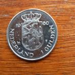 1 gulden 1980, dubbele kop, Postzegels en Munten, Munten | Nederland, Ophalen of Verzenden, Koningin Beatrix, 1 gulden