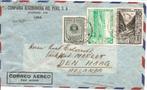 Peru gefrankeerd luchtpost couvert (1938), Postzegels en Munten, Brieven en Enveloppen | Buitenland, Envelop, Verzenden
