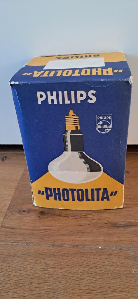 Vintage PHOTOLITA Doko Lamp (Philips), Ophalen of Verzenden, Gebruikt, Vintage