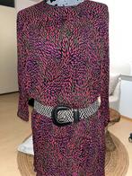 BA&SH jurk met lange mouw als NIEUW mt 3 = 38/40, Kleding | Dames, Maat 38/40 (M), Paars, Ophalen of Verzenden, Zo goed als nieuw