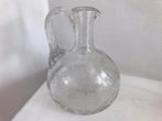 Karaf glas gegraveerd, Ophalen