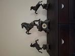 Mooie set met paarden, Ophalen of Verzenden, Zo goed als nieuw, Analoog, Wandklok