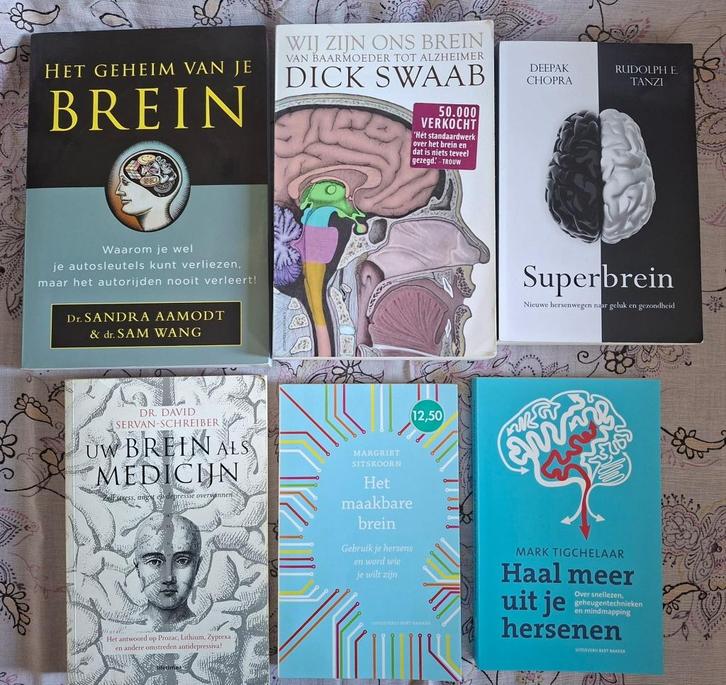 Brein Hersenen Geest mindmapping Alzheimer, Boeken, Psychologie, Zo goed als nieuw, Functieleer of Neuropsychologie, Ophalen of Verzenden