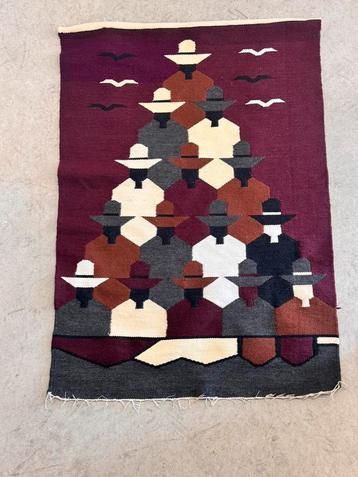 Schilderij wand tapijt Mexico folk art beschikbaar voor biedingen